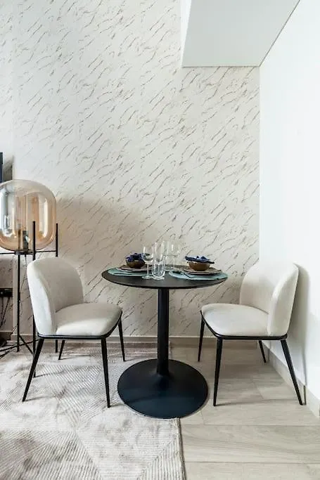 Apartamento Nasma Luxury Stays - Trendy & Stylish Living Studio At Azizi Riviera 41 Dubai Emirados Árabes Unidos
